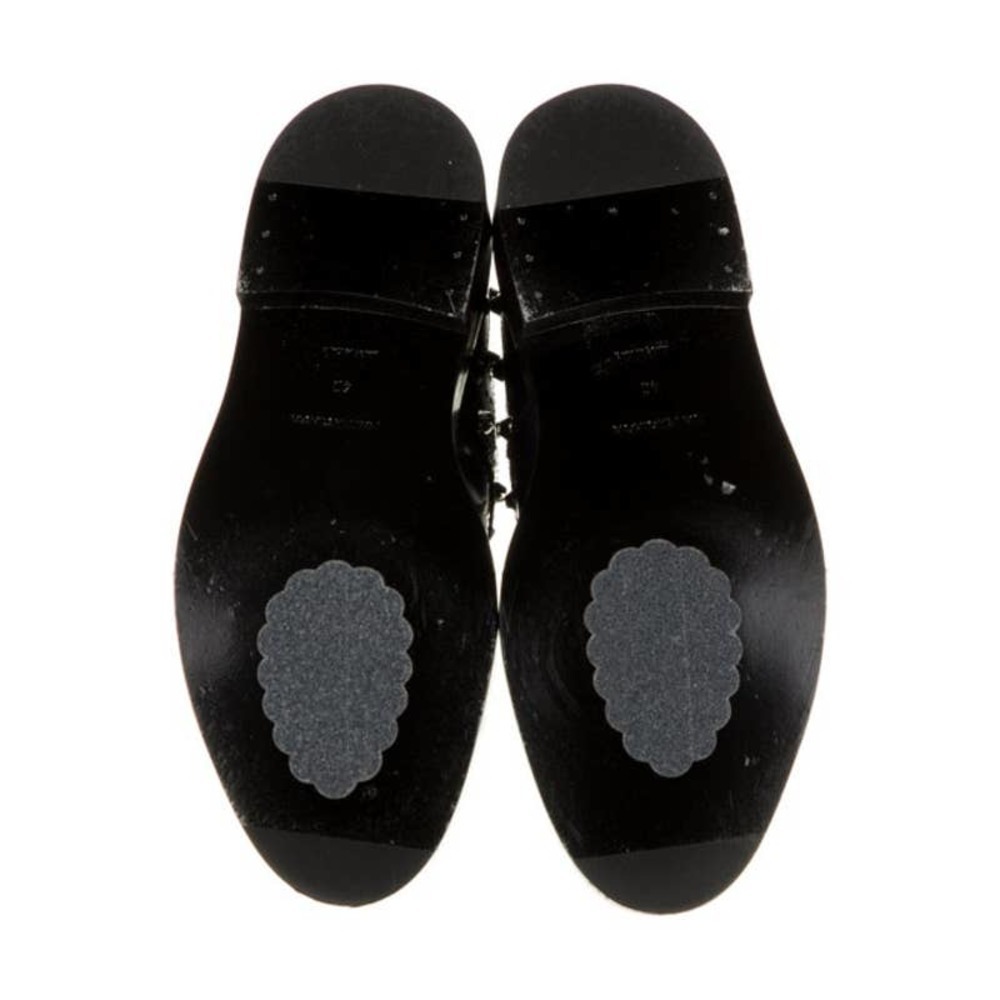 BALENCIAGA Leather Studded Accents Oxfords - Picture 5 of 5